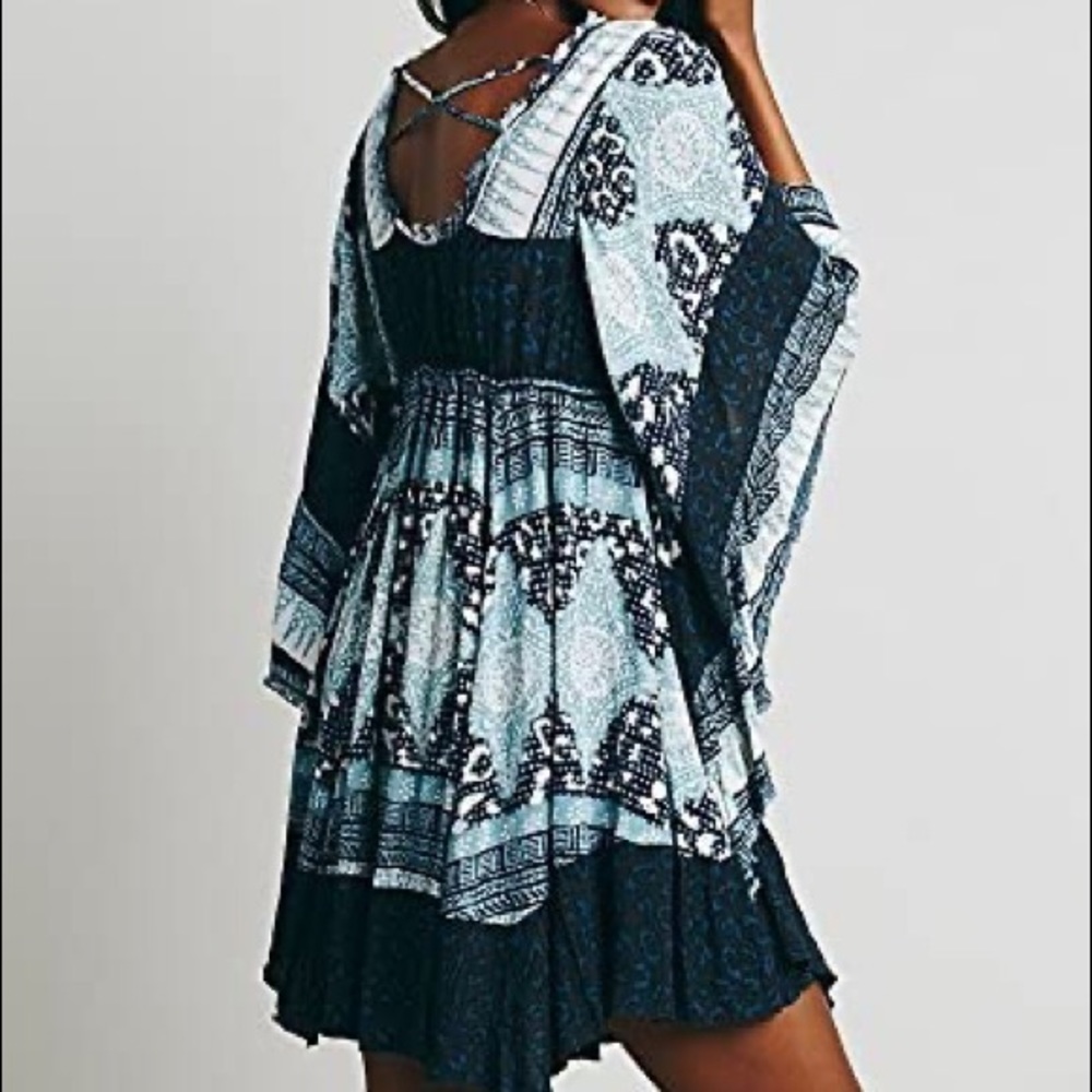 Free People Heart of Gold Babydoll Dress